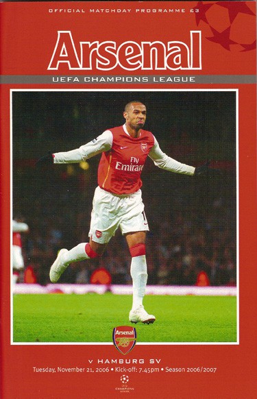 Arsenal FC v Hamburg SV